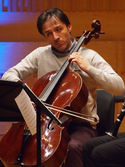 Umberto Clerici and cello