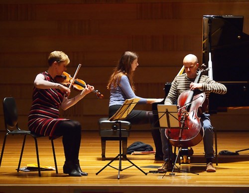 Seraphim Trio Rehearsal